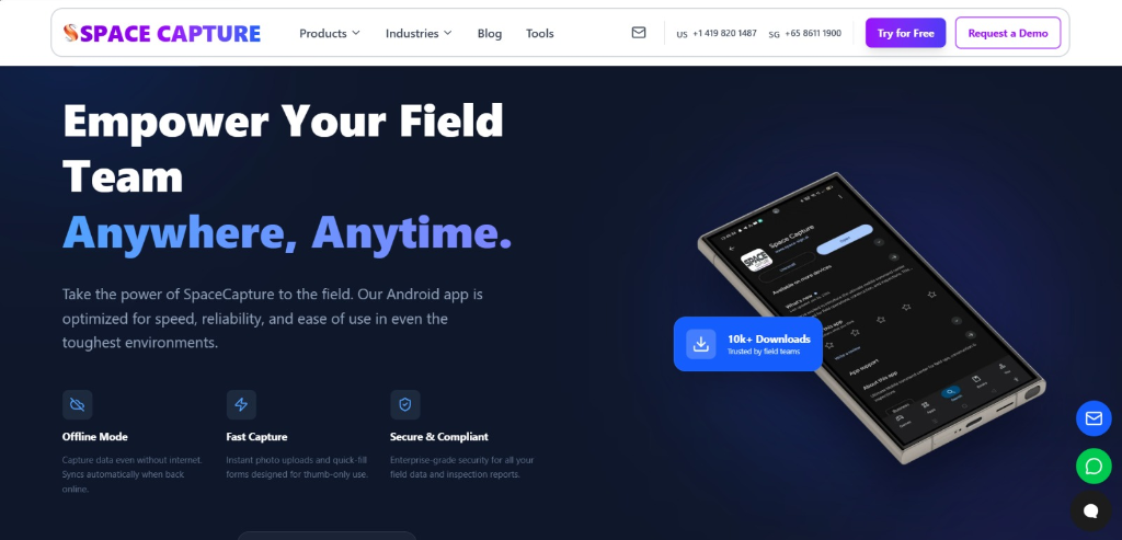 SpaceCapture secondary screenshot