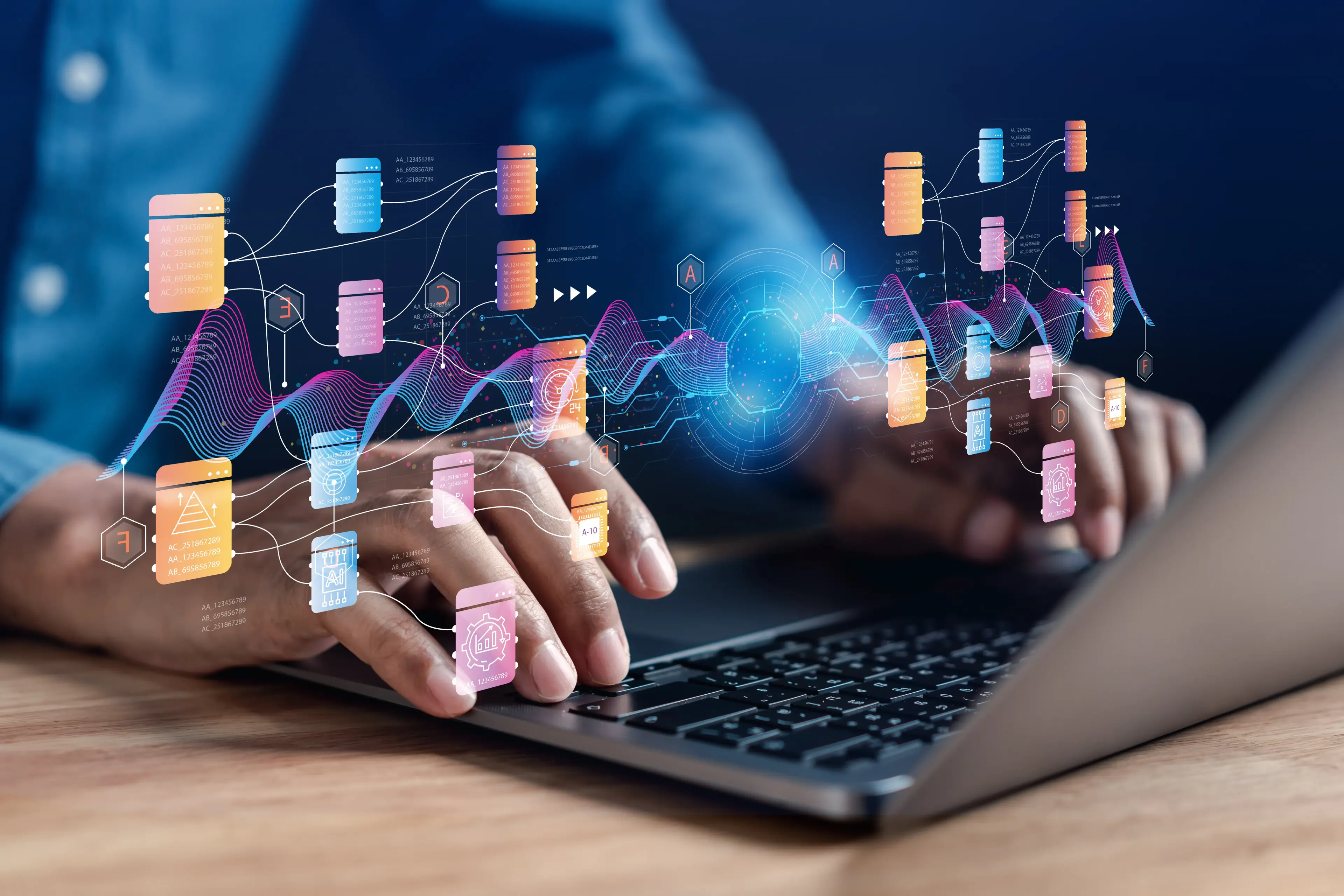 AI & Automation Predictive Analytics & Forecasting capability illustration.