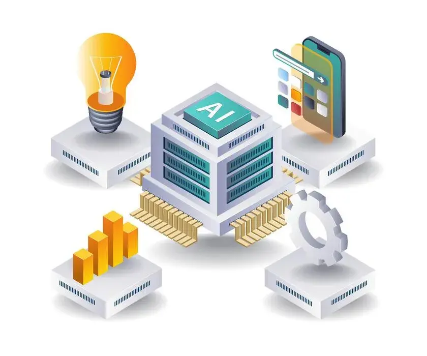 AI & Automation Resource & Asset Optimization capability illustration.