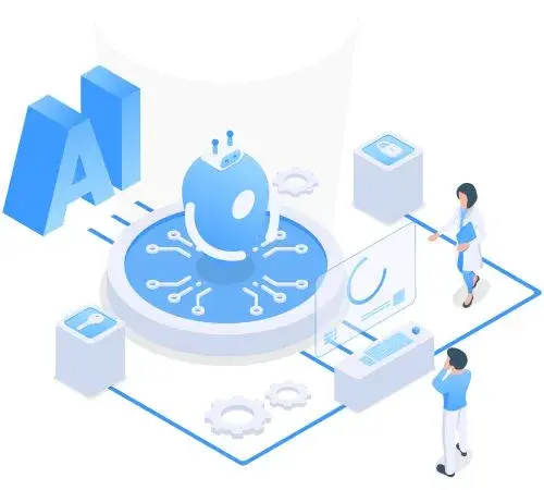 AI Automation Computer Vision Pipelines capability illustration.