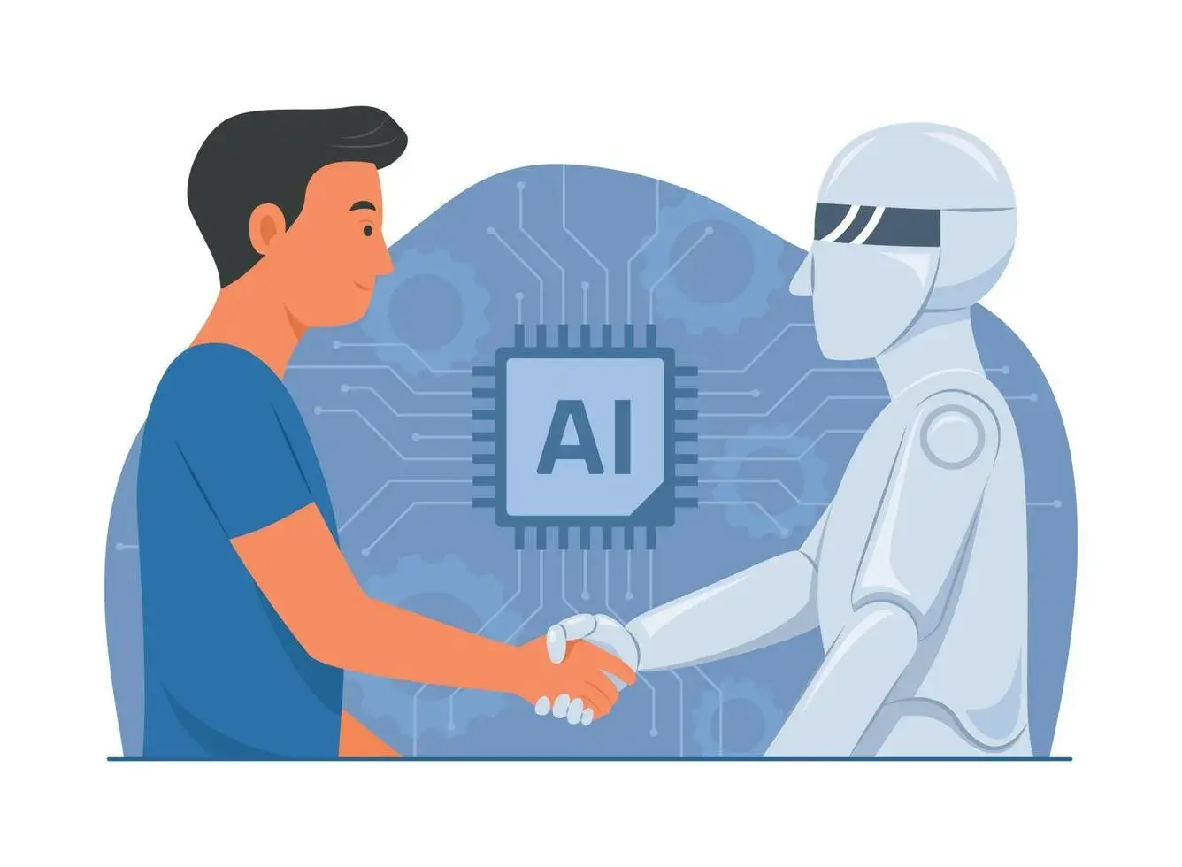 AI Automation Human Handoff Routing capability illustration.