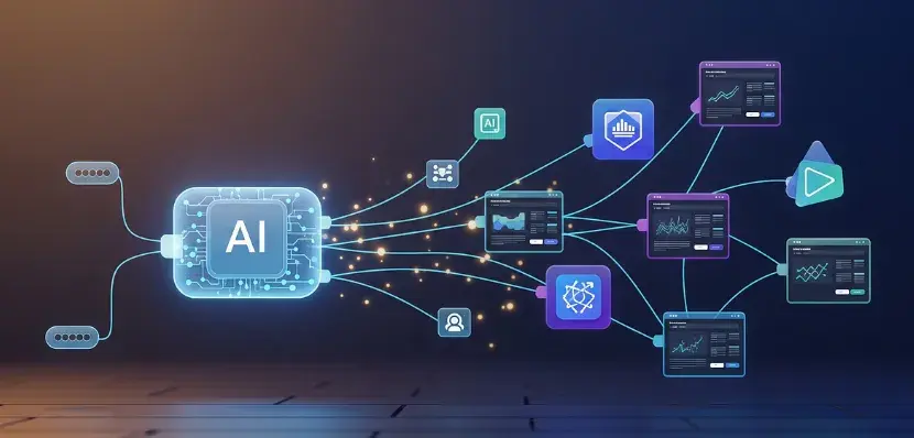 AI Automation Enterprise AI Deployment capability illustration.