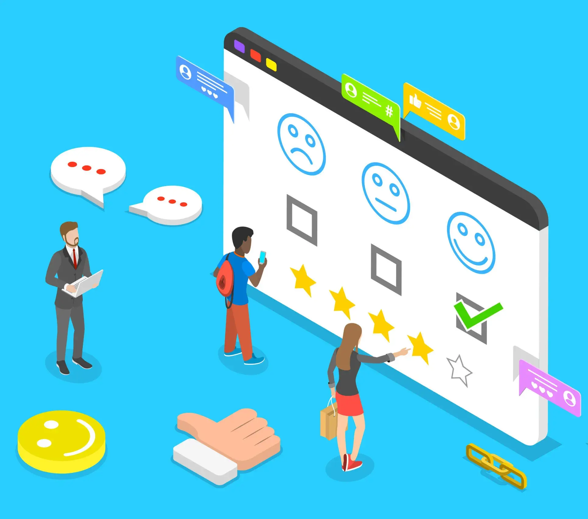 Customer Experience Management Integration with External Tools capability illustration.