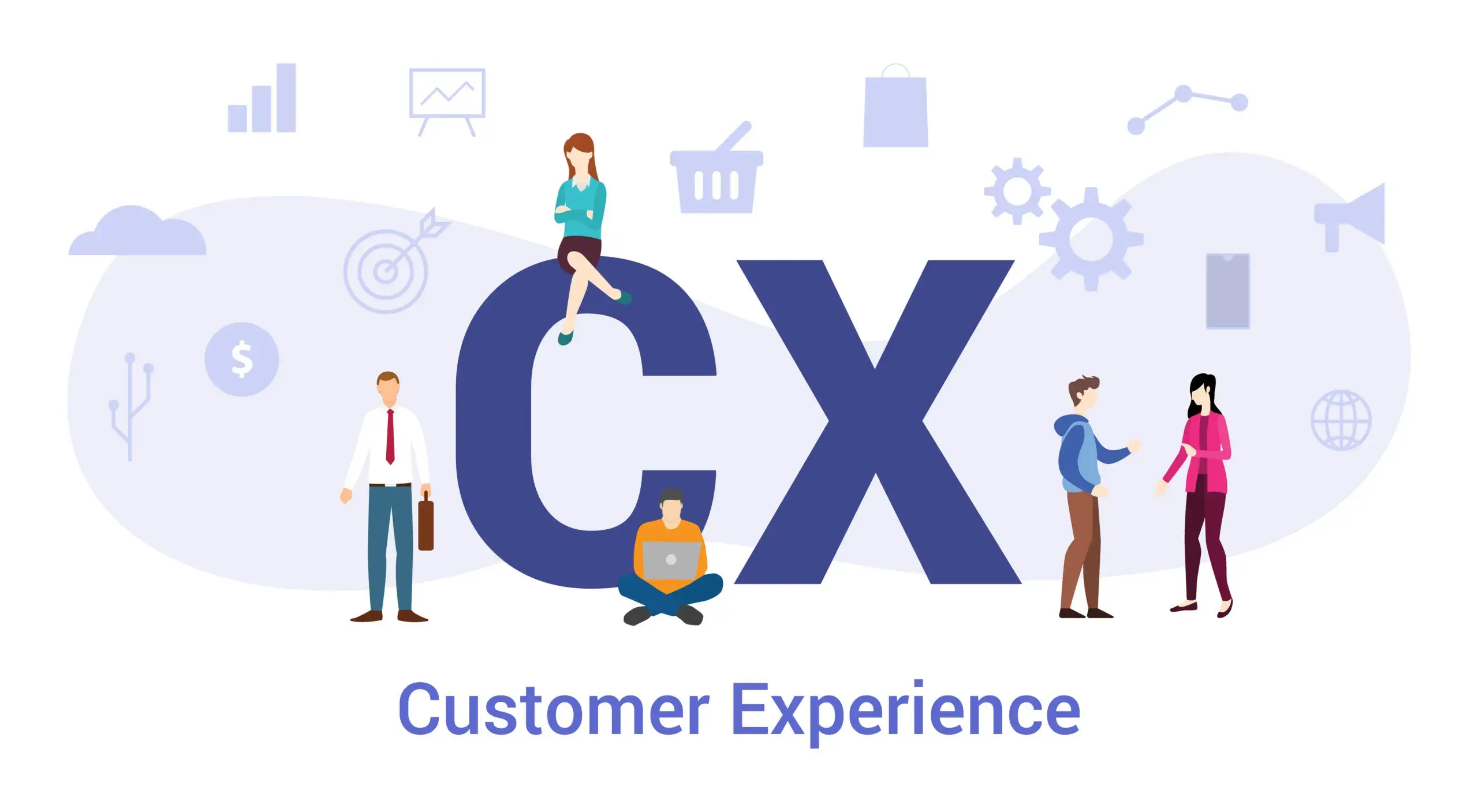 Customer Experience Management CX Workflow Automation capability illustration.