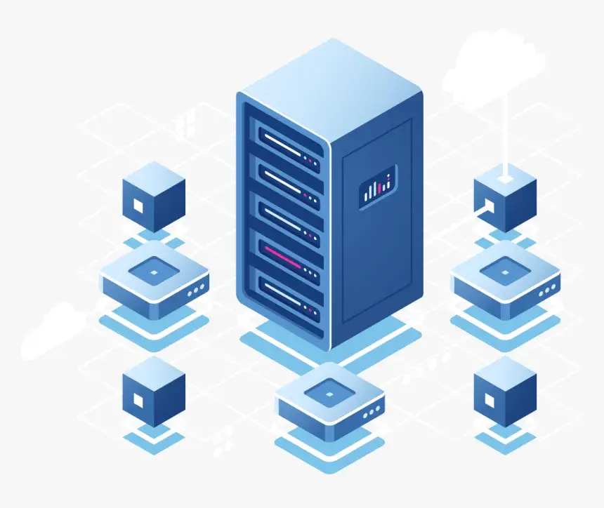 Hosting & Infrastructure Database Administration capability illustration.