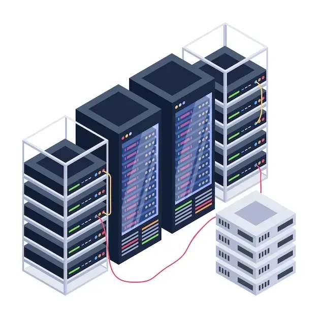 Hosting & Infrastructure Dedicated Server Configuration capability illustration.