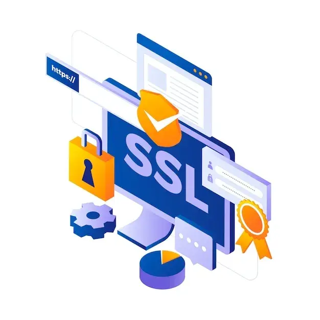 Hosting & Infrastructure SSL and Security Headers capability illustration.