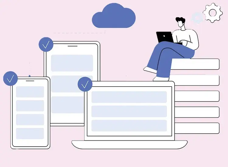IT Consulting & IT Services Cloud Governance Framework capability illustration.
