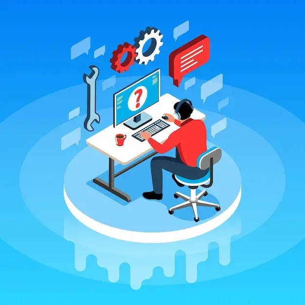 IT Consulting & IT Services IT Helpdesk Support capability illustration.
