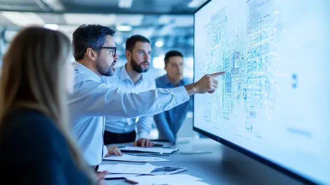 IT Consulting & IT Services Cybersecurity Assessments capability illustration.