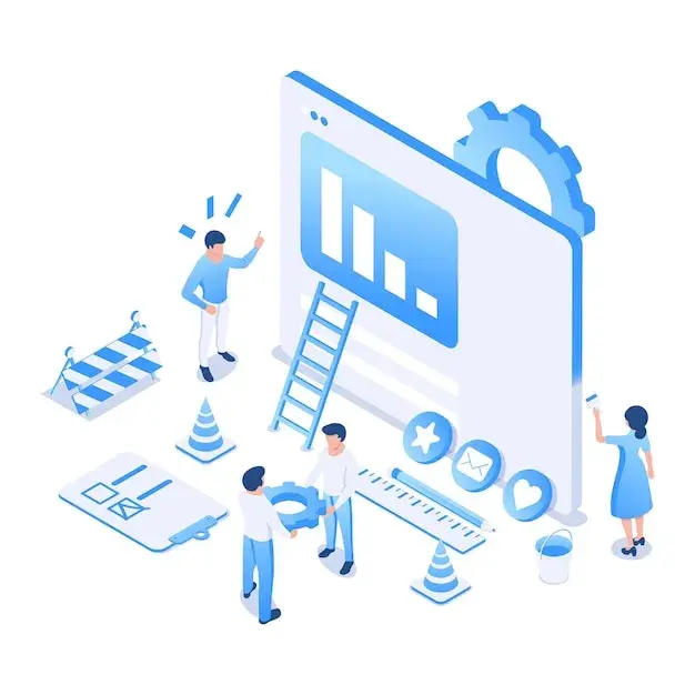 Software Development Construction Management Software capability illustration.