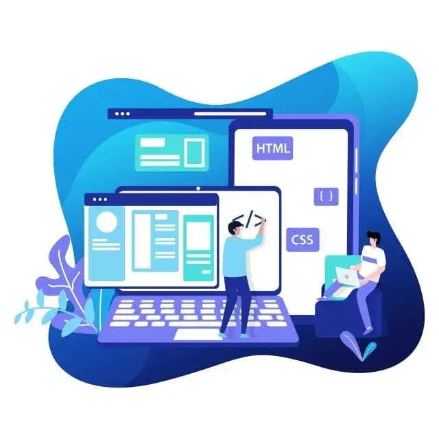 Web Development Marketplace Development capability illustration.