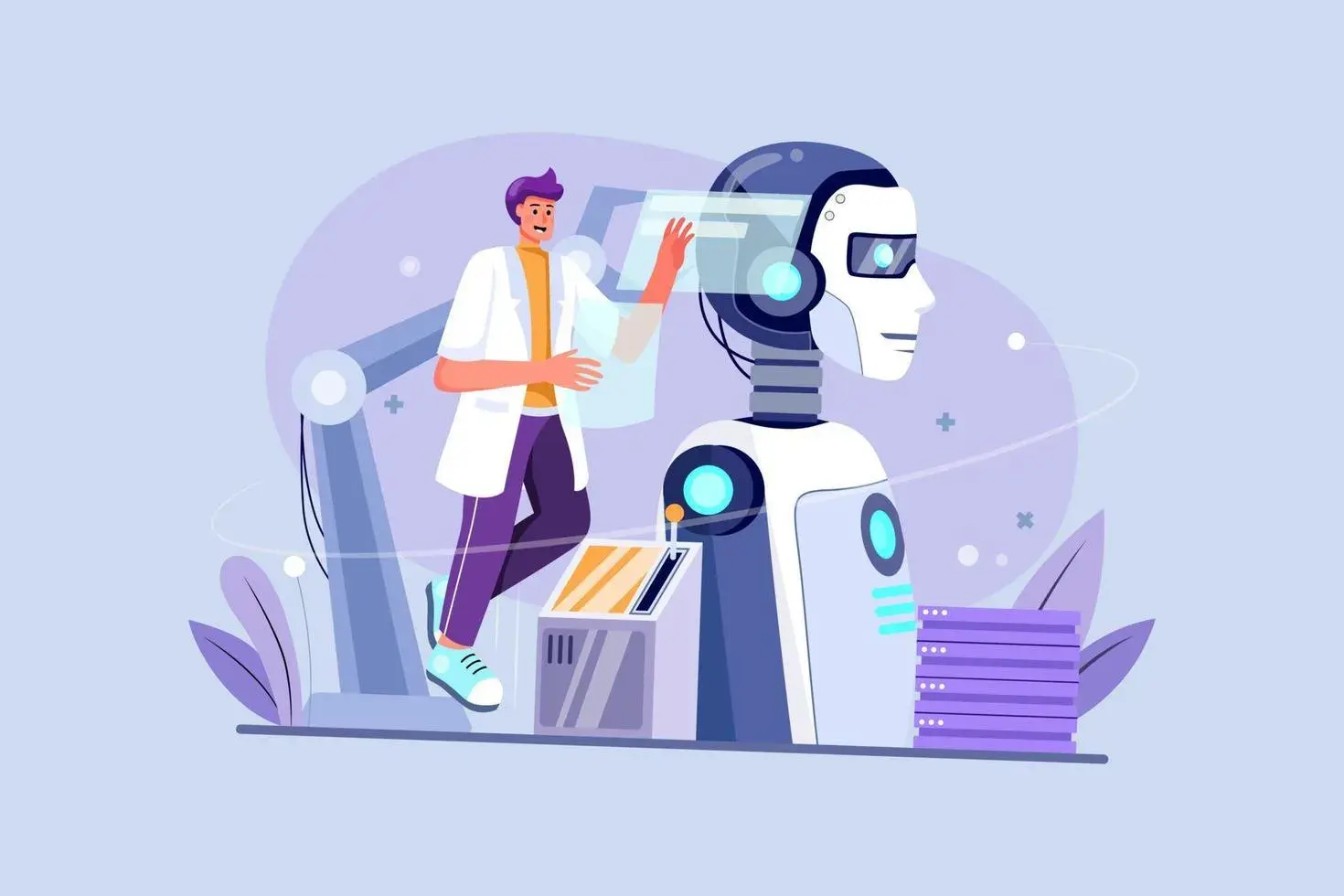 AI & Automation Cognitive Feature Extraction capability illustration.
