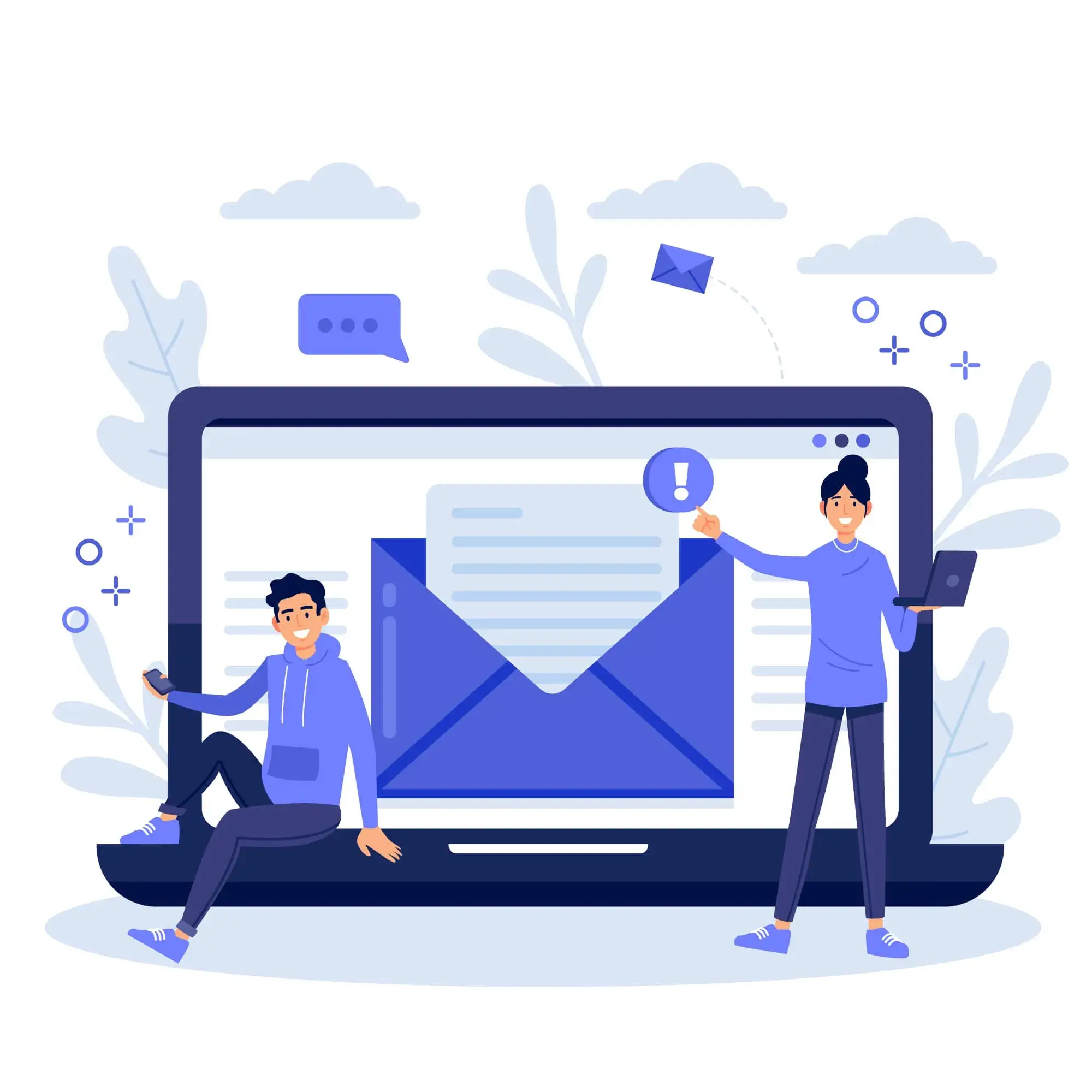 Digital Marketing Email Campaign Creation capability illustration.