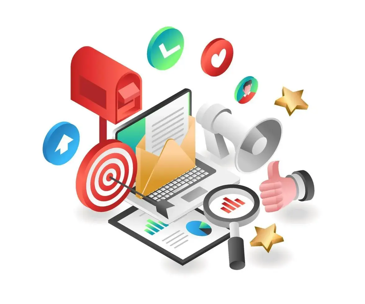 Digital Marketing Email Performance Reporting capability illustration.