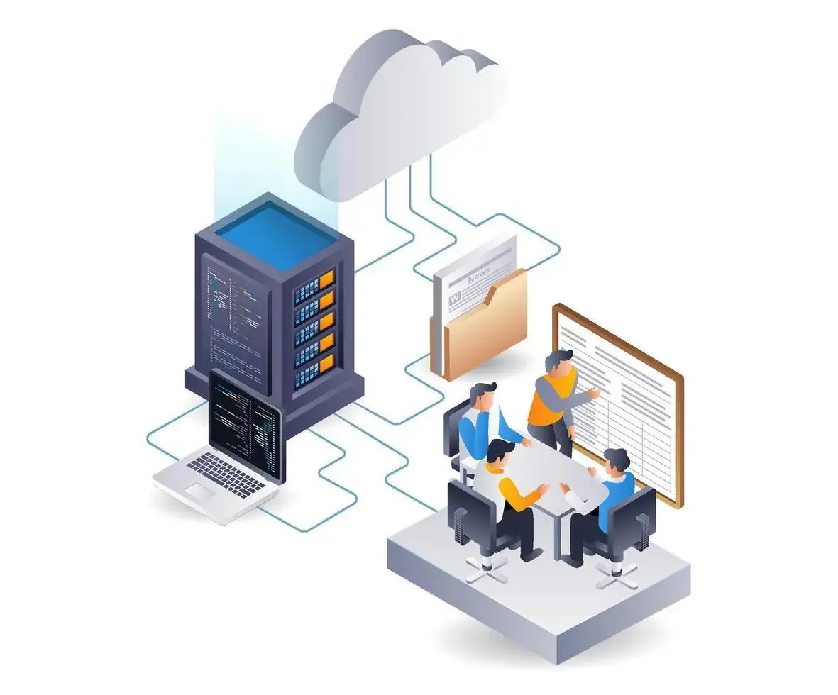 Web Development Deployment and CI/CD capability illustration.