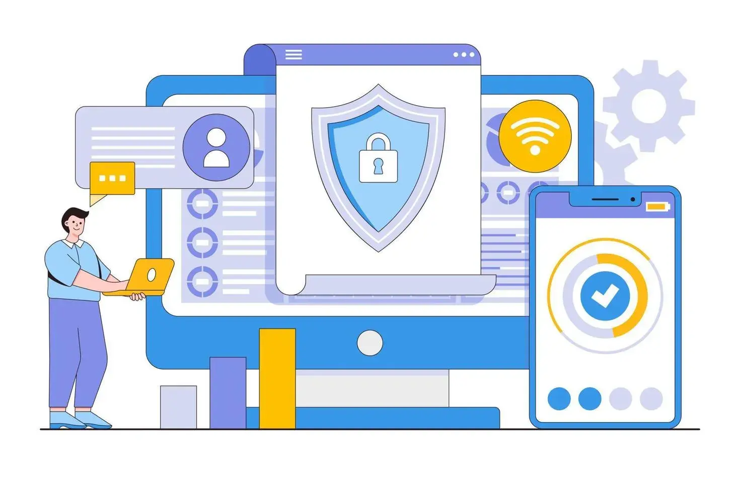 Web Development Security Hardening capability illustration.